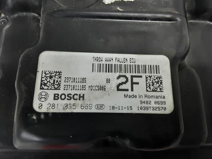 Ontstekingsmodule van een Renault Kadjar 2019