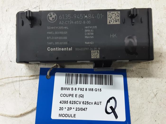 Gebruikte Module (diversen) BMW 8-Serie Prijs € 80,01 Inclusief btw aangeboden door Collignon & Fils