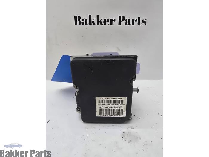 Gebruikte ABS Pomp Peugeot 307 CC (3B) 2.0 16V Prijs € 75,00 Margeregeling aangeboden door Bakker Parts