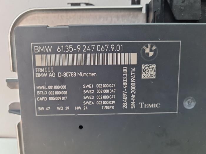 Computer Body Control van een BMW X3 (F25) xDrive35i 3.0 24V 2011