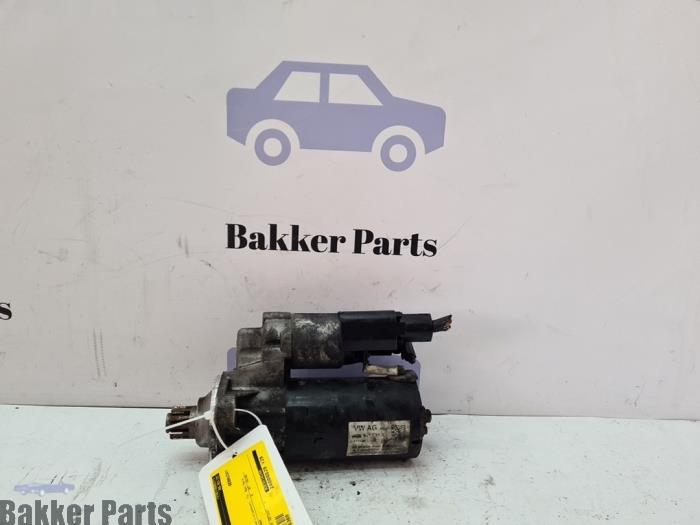 Gebruikte Startmotor Volkswagen Golf VI (5K1) 2.0 GTD 16V Prijs € 45,00 Margeregeling aangeboden door Bakker Parts