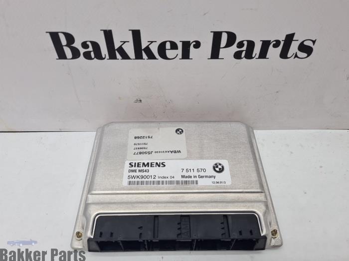 Gebruikte Computer Motormanagement BMW 3 serie (E46/4) 328i 24V Prijs € 100,00 Margeregeling aangeboden door Bakker Parts