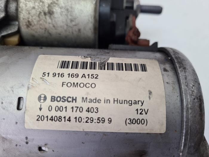 Startmotor van een Ford Ka II 1.2 2015