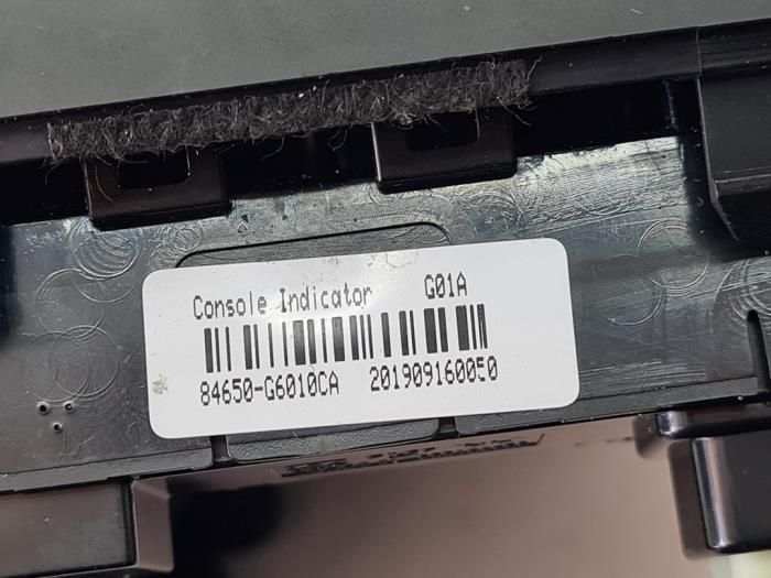 Versnellingspookhoes van een Kia Picanto (JA) 1.0 12V 2020