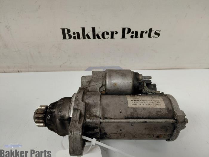 Gebruikte Startmotor Volkswagen Polo V (6R) 1.8 GTI 16V Prijs € 40,00 Margeregeling aangeboden door Bakker Parts