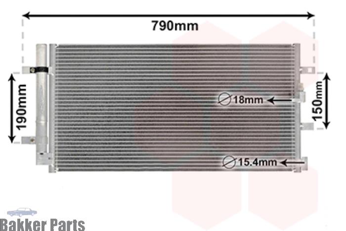 Nieuwe Airco Condensor Audi A4 Prijs € 121,00 Inclusief btw aangeboden door Bakker Parts