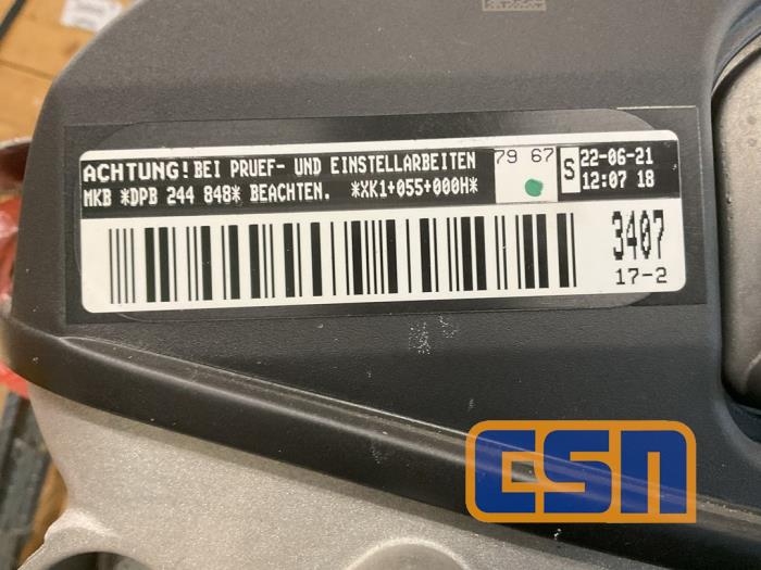 Motor van een Seat Leon Sportstourer (KLF) 1.5 TSI 16V 2021