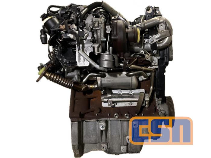 Motor van een Renault Megane IV Grand Coupe (RFBL) 1.5 Energy dCi 110 2016