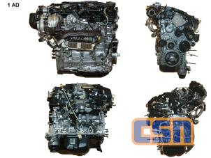 Gebruikte Motor Toyota RAV4 (A4) 2.0 D-4D 16V 4x4 Prijs € 1.694,00 Inclusief btw aangeboden door CSN Engines