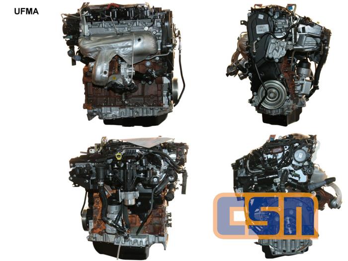 Motor van een Ford Kuga II (DM2) 2.0 TDCi 16V 140 4x4 2014