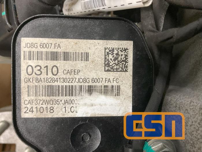 Motor van een Ford C-Max (DXA) 1.0 Ti-VCT EcoBoost 12V 125 2019