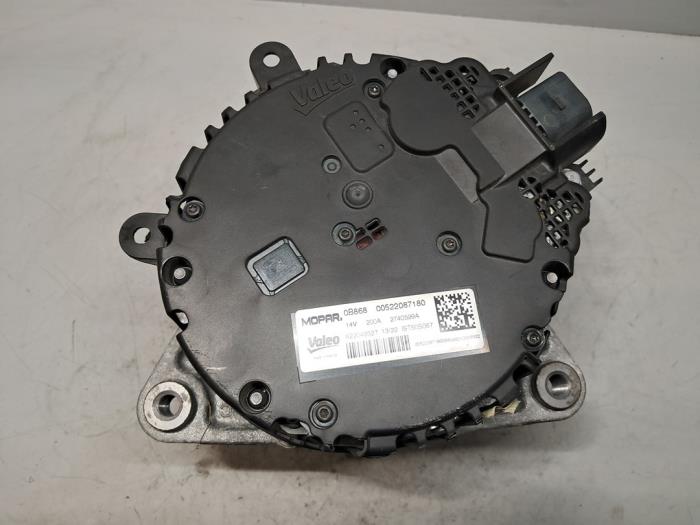 Dynamo van een Fiat 500 (312) 1.0 Hybrid 2022