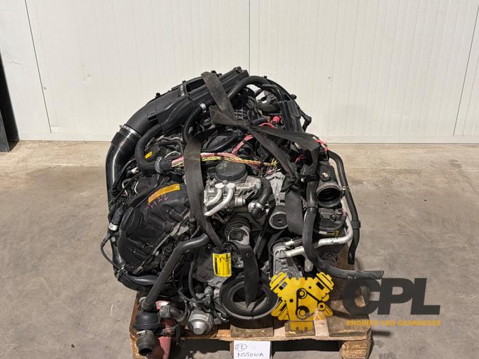 Motor BMW 5 serie (F10), 2009 / 2016 Active Hybrid, Sedan, 4Dr, Benzine, 2.979cc, 225kW (306pk), RWD, N55B30A, 2011-12 / 2016-10, FZ91; FZ92; 5E11; 5E12 (Gebruikt)