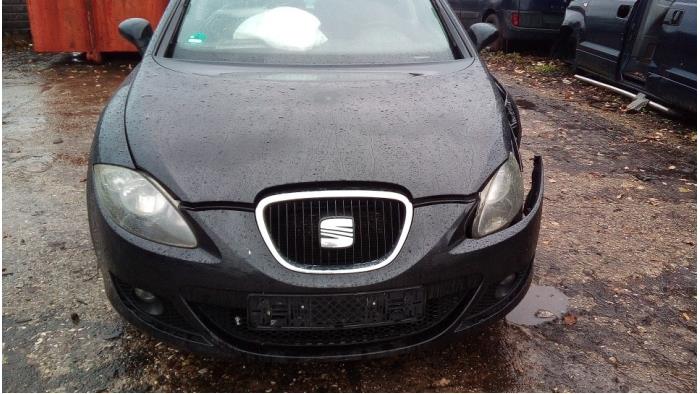 Seat Leon 1.6 Sloopvoertuig (2007, Zwart)