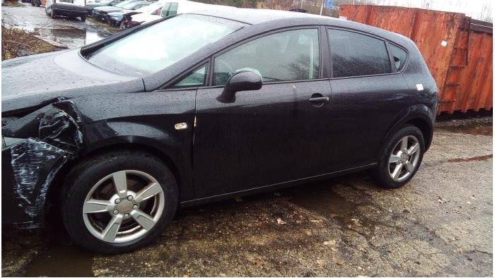 Seat Leon 1.6 Sloopvoertuig (2007, Zwart)