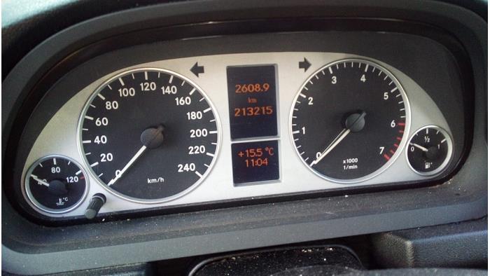 Mercedes B 1.7 B-170 16V Sloopvoertuig (2006, Zwart)