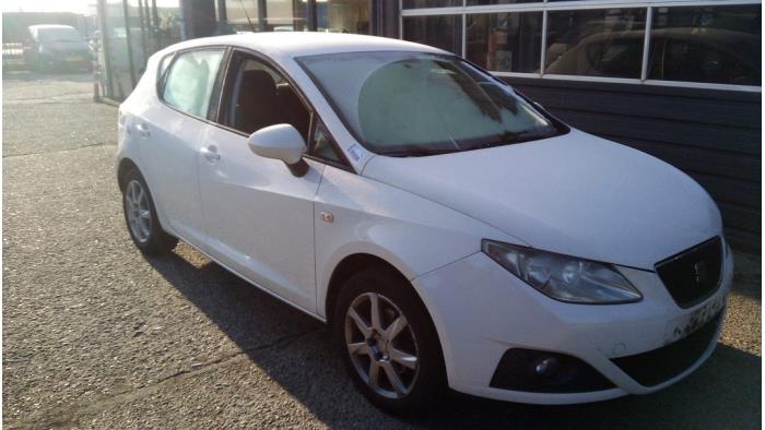 Seat Ibiza IV 1.2 TDI Ecomotive Sloopvoertuig (2011, Wit)