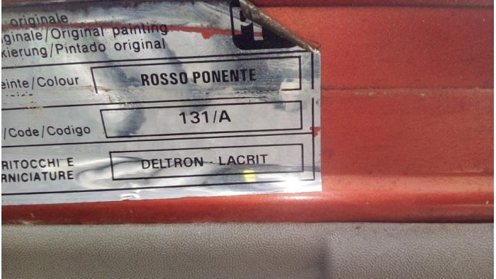 Fiat Multipla 1.6 16V 100 SX,ELX Sloopvoertuig (2000, Rood)