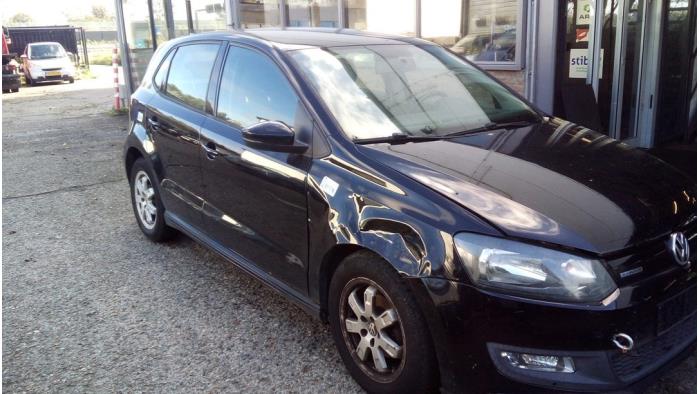 Volkswagen Polo V 1.2 TDI 12V BlueMotion Sloopvoertuig (2011, Zwart)