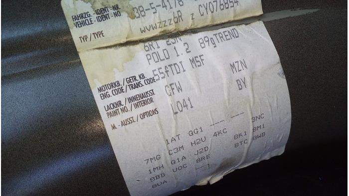 Volkswagen Polo V 1.2 TDI 12V BlueMotion Sloopvoertuig (2011, Zwart)