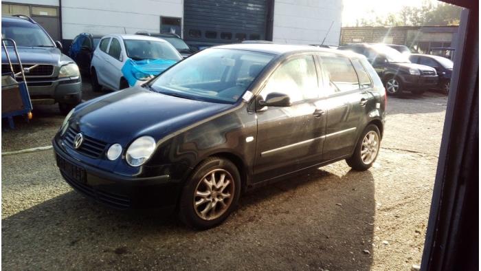 Volkswagen Polo IV 1.2 12V Sloopvoertuig (2002, Zwart)