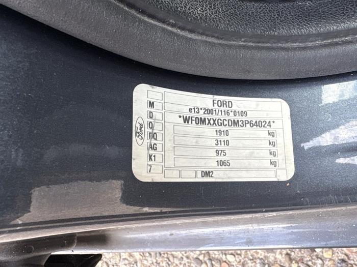 Ford Focus C-Max 1.8 16V Sloopvoertuig (2004, Grijs)