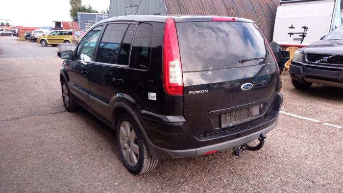 Ford Fusion 1.4 16V Sloopvoertuig (2007, Zwart)