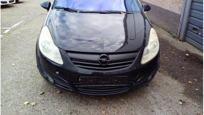 Opel Corsa D 1.4 16V Twinport Sloopvoertuig (2008, Zwart)