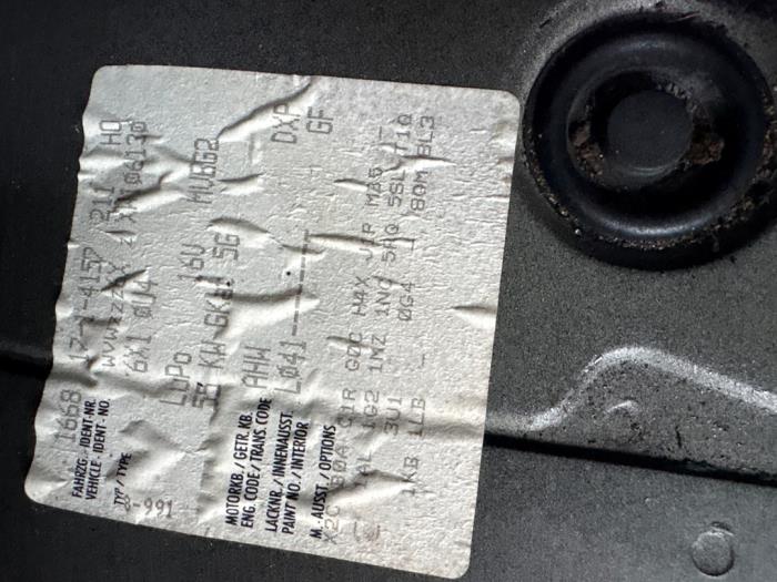 Volkswagen Lupo 1.4 16V 75 Sloopvoertuig (1999, Zwart)