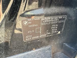 BMW 1 serie 116i 1.6 16V Sloopvoertuig (2005, Zwart)