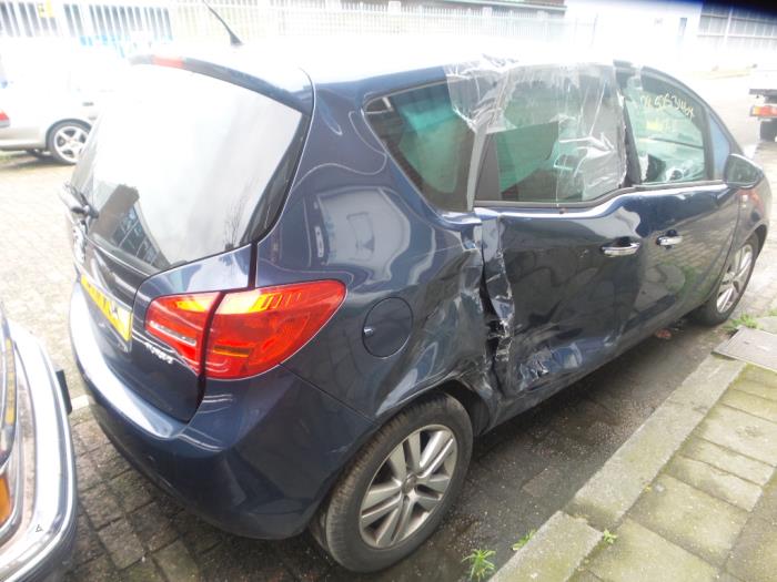 Opel Meriva Mk.II 1.4 Turbo 16V ecoFLEX Sloopvoertuig (2011, Blauw)