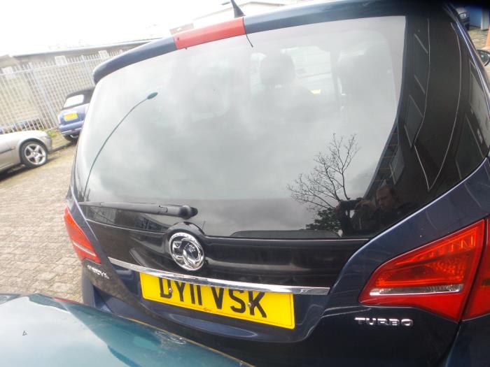 Opel Meriva Mk.II 1.4 Turbo 16V ecoFLEX Sloopvoertuig (2011, Blauw)