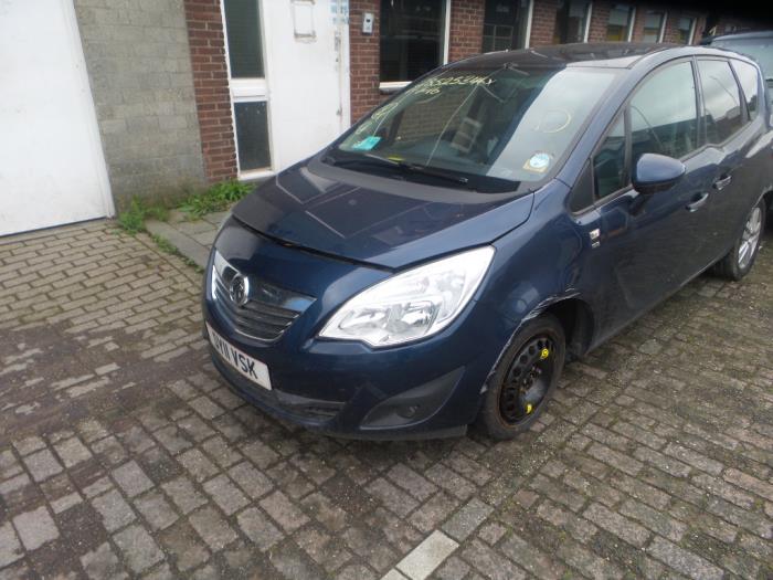 Opel Meriva Mk.II 1.4 Turbo 16V ecoFLEX Sloopvoertuig (2011, Blauw)