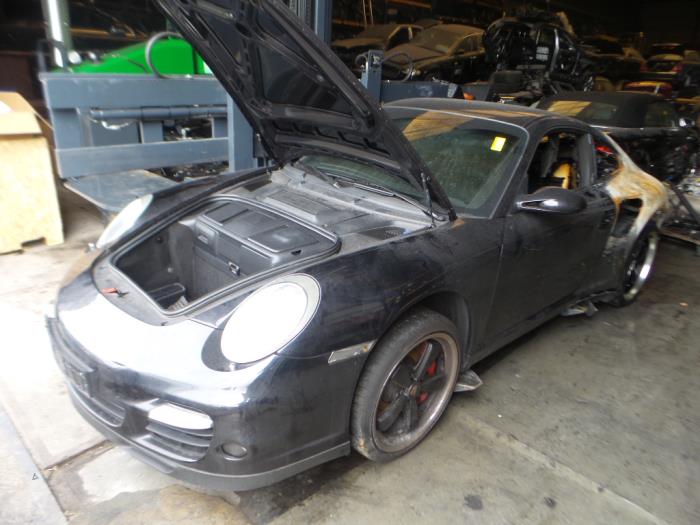 Porsche 911 3.6 24V Turbo Sloopvoertuig (2008, Zwart)