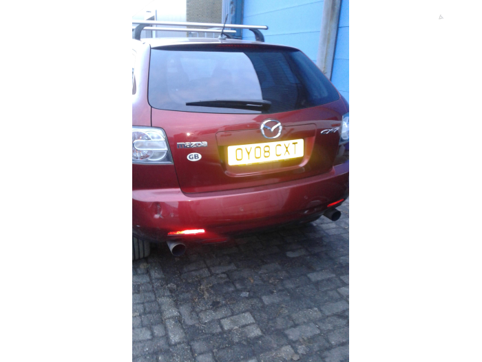 Mazda CX-7 2.3 MZR DISI Turbo 16V Sloopvoertuig (2008, Rood)