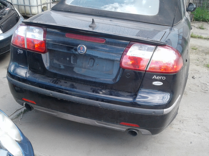 Saab 9-3 II 2.8 V6 24V Turbo Sloopvoertuig (2007, Zwart)