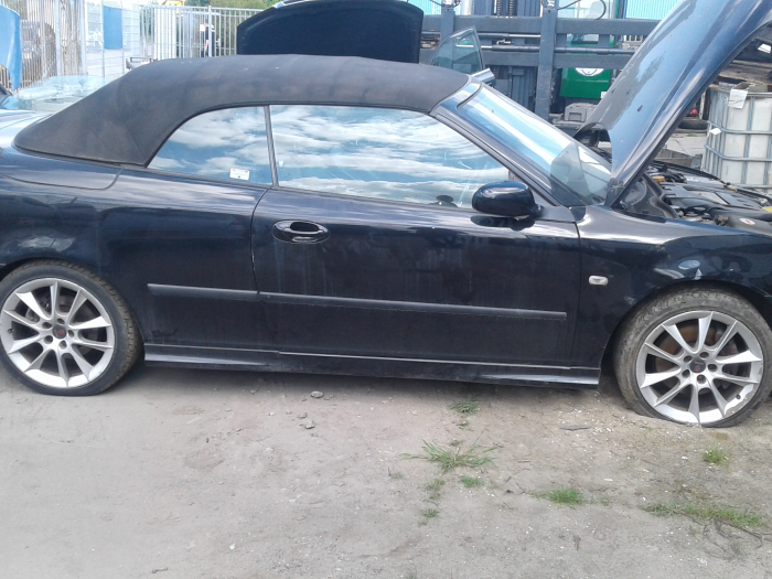 Saab 9-3 II 2.8 V6 24V Turbo Sloopvoertuig (2007, Zwart)