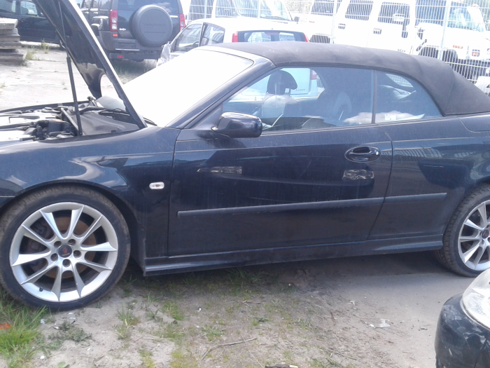 Saab 9-3 II 2.8 V6 24V Turbo Sloopvoertuig (2007, Zwart)