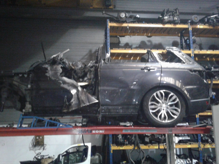 Landrover Range Rover Sport 3.0 SDV6 Sloopvoertuig (2015, Zwart)