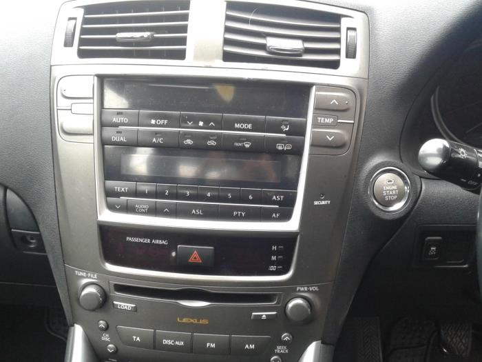 Lexus IS 220d 16V Sloopvoertuig (2009, Zilver)