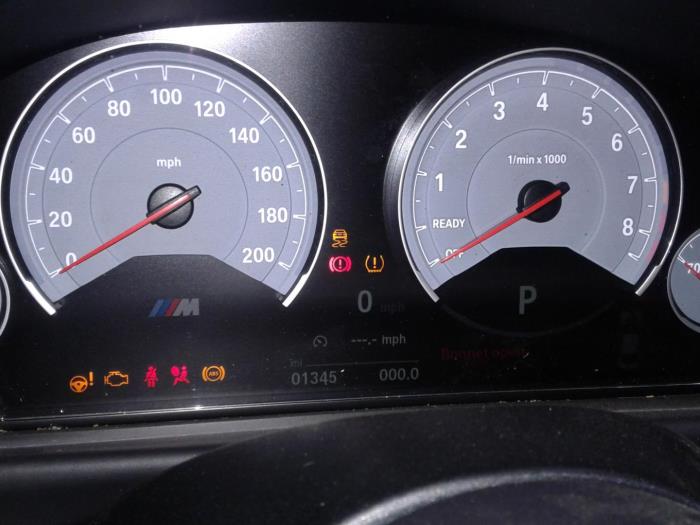 BMW 4 serie M4 3.0 24V Turbo Competition Package Sloopvoertuig (2017, Zwart)