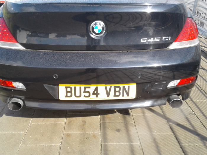 BMW 6 serie 645 Ci 4.4 V8 32V Sloopvoertuig (2005, Zwart)