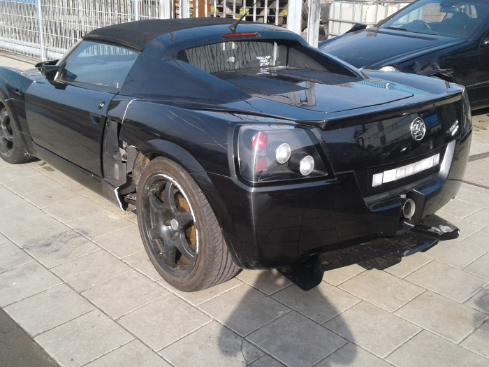 Opel VX 220 2.0 16V Turbo Sloopvoertuig (2005, Zwart)