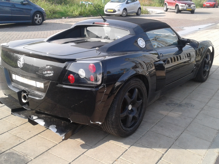 Opel VX 220 2.0 16V Turbo Sloopvoertuig (2005, Zwart)