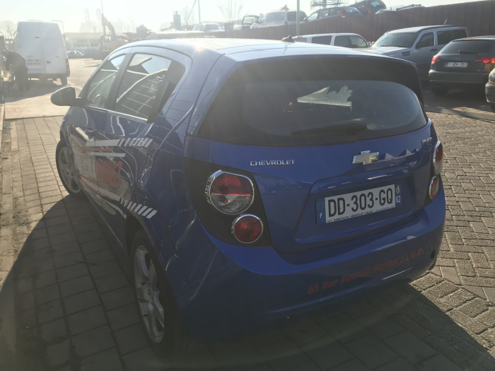 Chevrolet Aveo 1.3 D 16V Sloopvoertuig (2013, Blauw)