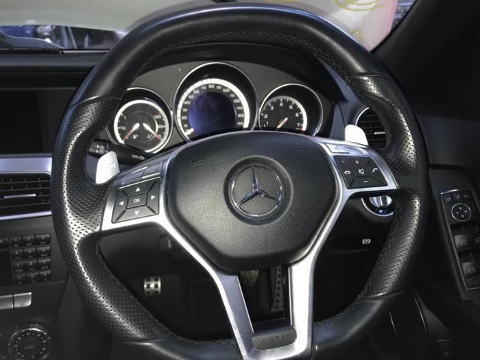 Mercedes C 6.2 C-63 AMG V8 32V Sloopvoertuig (2012, Wit)