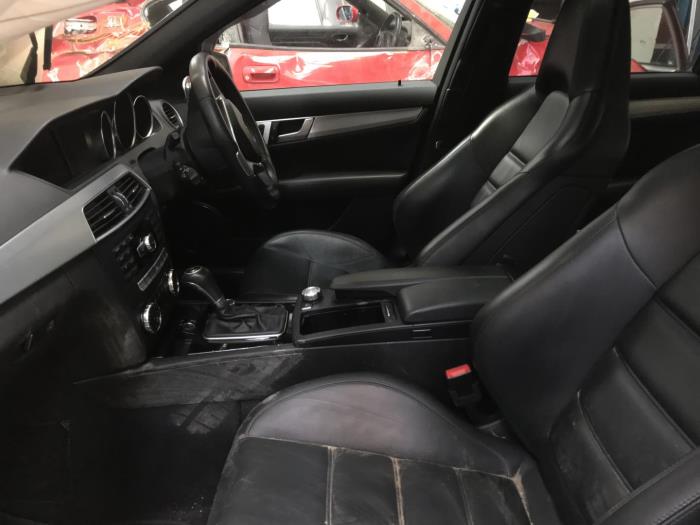 Mercedes C 6.2 C-63 AMG V8 32V Sloopvoertuig (2012, Wit)