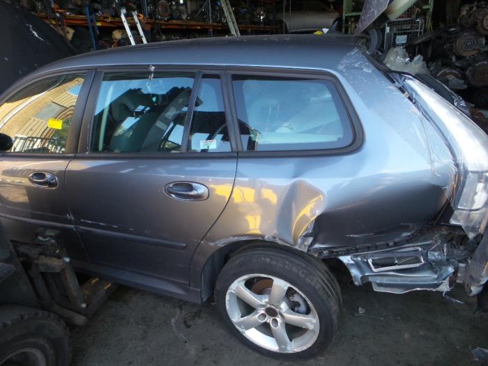 Saab 9-3 Sloopvoertuig (2007, Grijs)