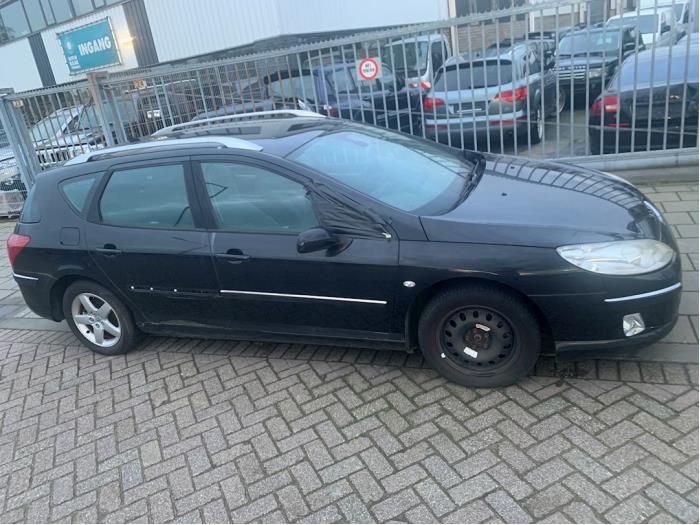 Peugeot 407 SW 1.6 HDi 16V Sloopvoertuig (2008, Zwart)
