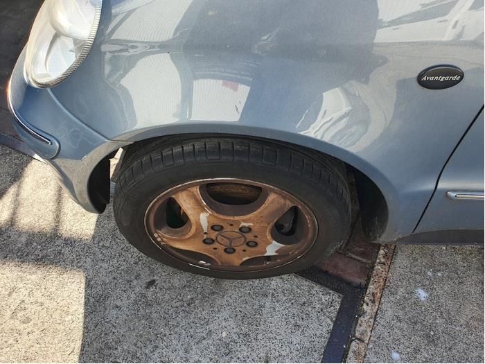 Mercedes A 1.6 A-140 Sloopvoertuig (2002, Blauw)